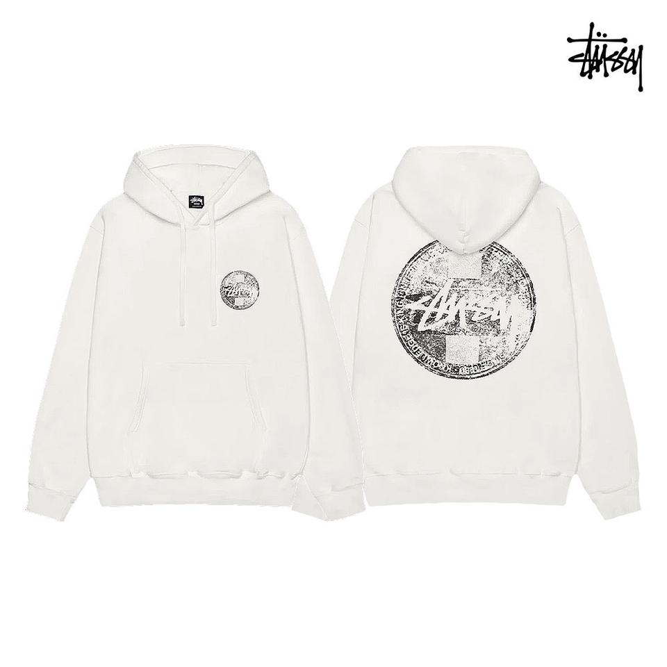 [새상품/정품] 스투시 남여공용 스템프 후드티