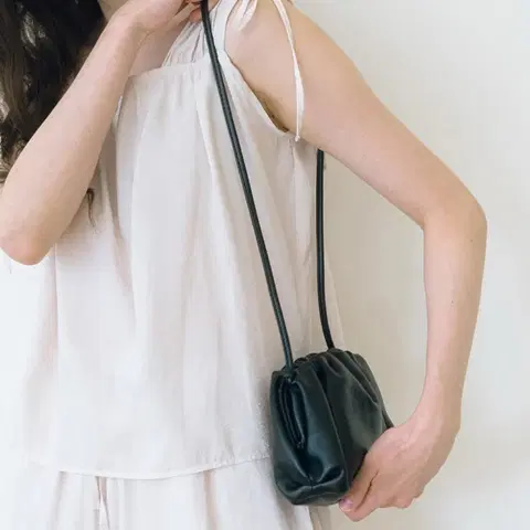라미네즈 Wrinle Mini Bag - Black