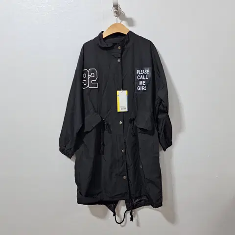 새상품) 티뷰 여성 오버핏 야상 점퍼 FREE