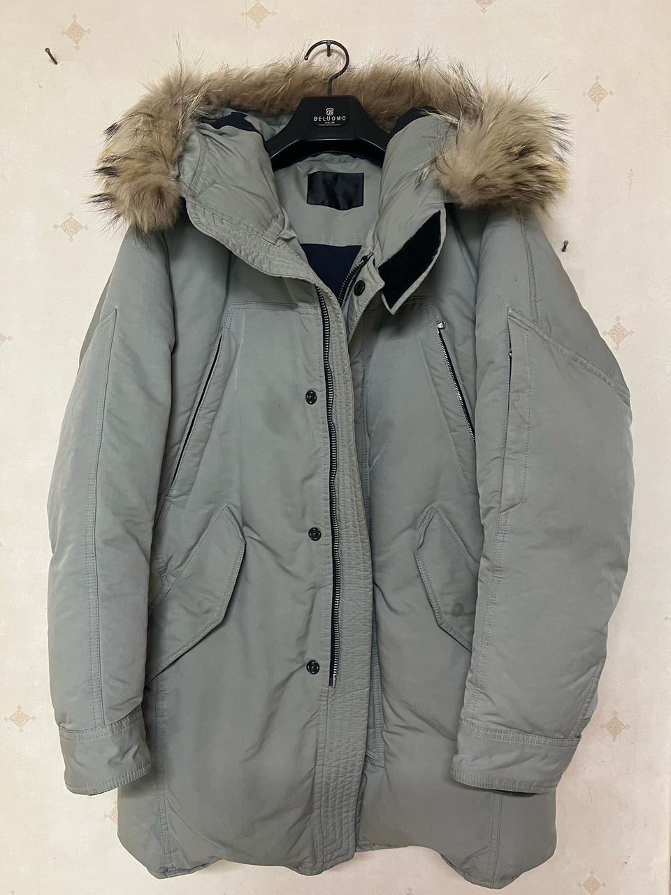 타임옴므 라쿤퍼 패딩 판매합니다.