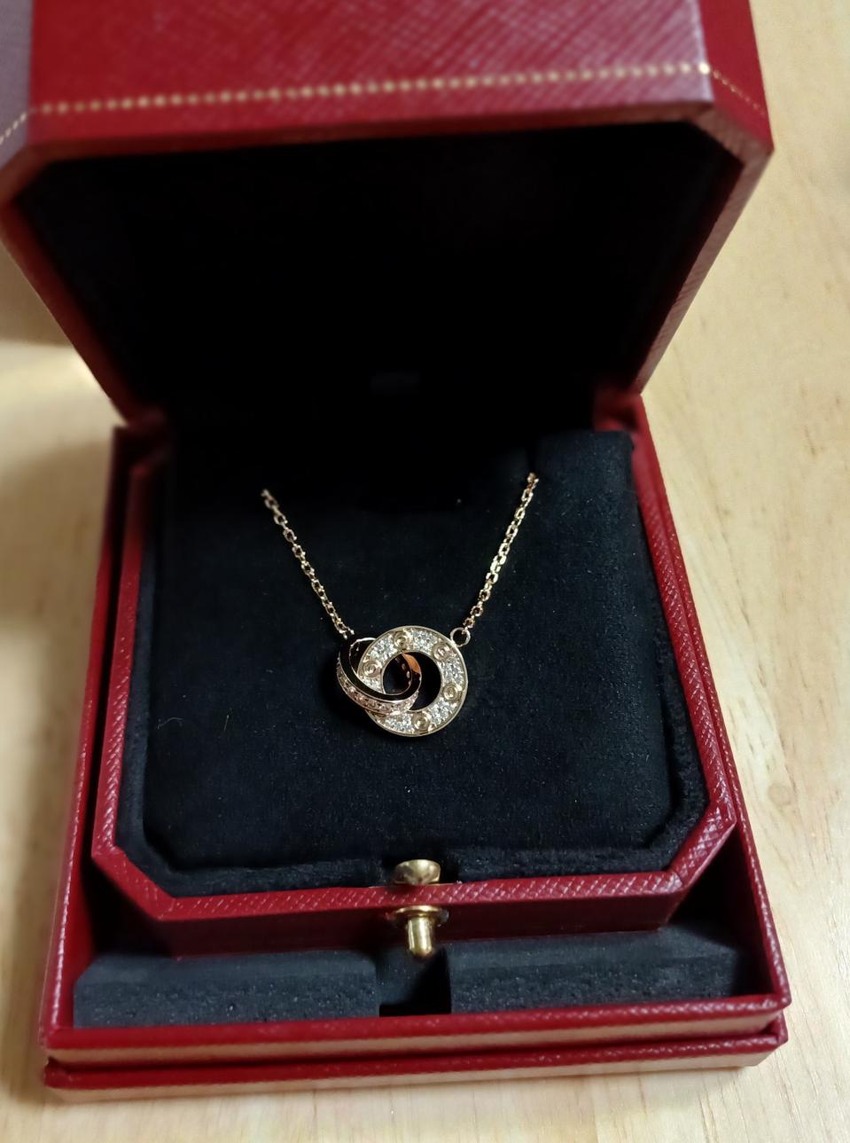 까르띠에 러브 목걸이