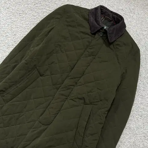 [95] 바버 롱 퀼팅자켓(매장판)