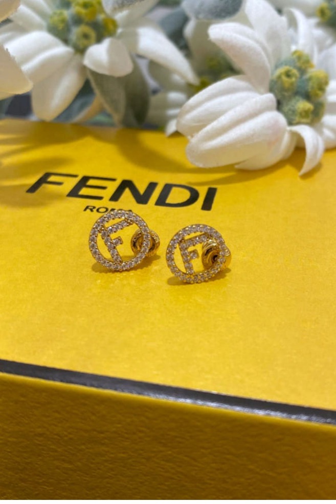 펜디 F IS FENDI 골드 귀걸이 8AG7386