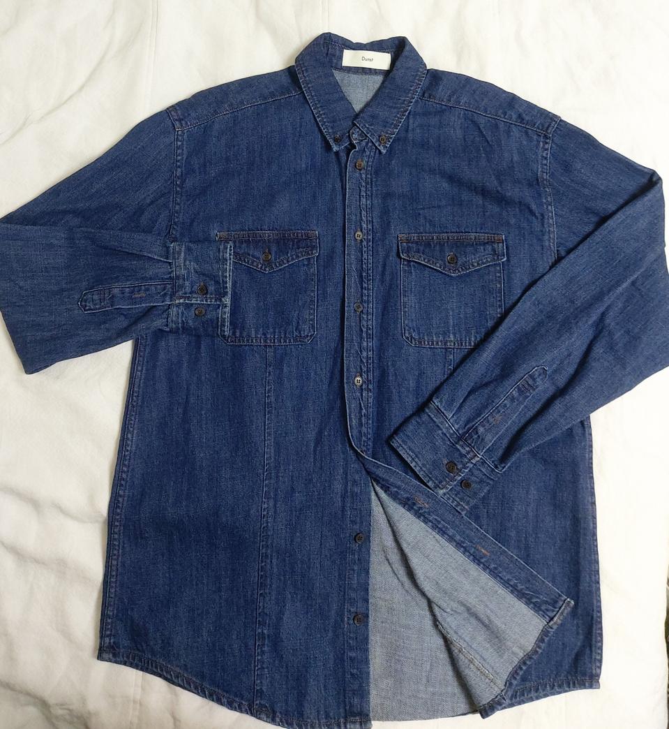 던스트Dunst 클래식데님셔츠 유니섹스M 남성95~100