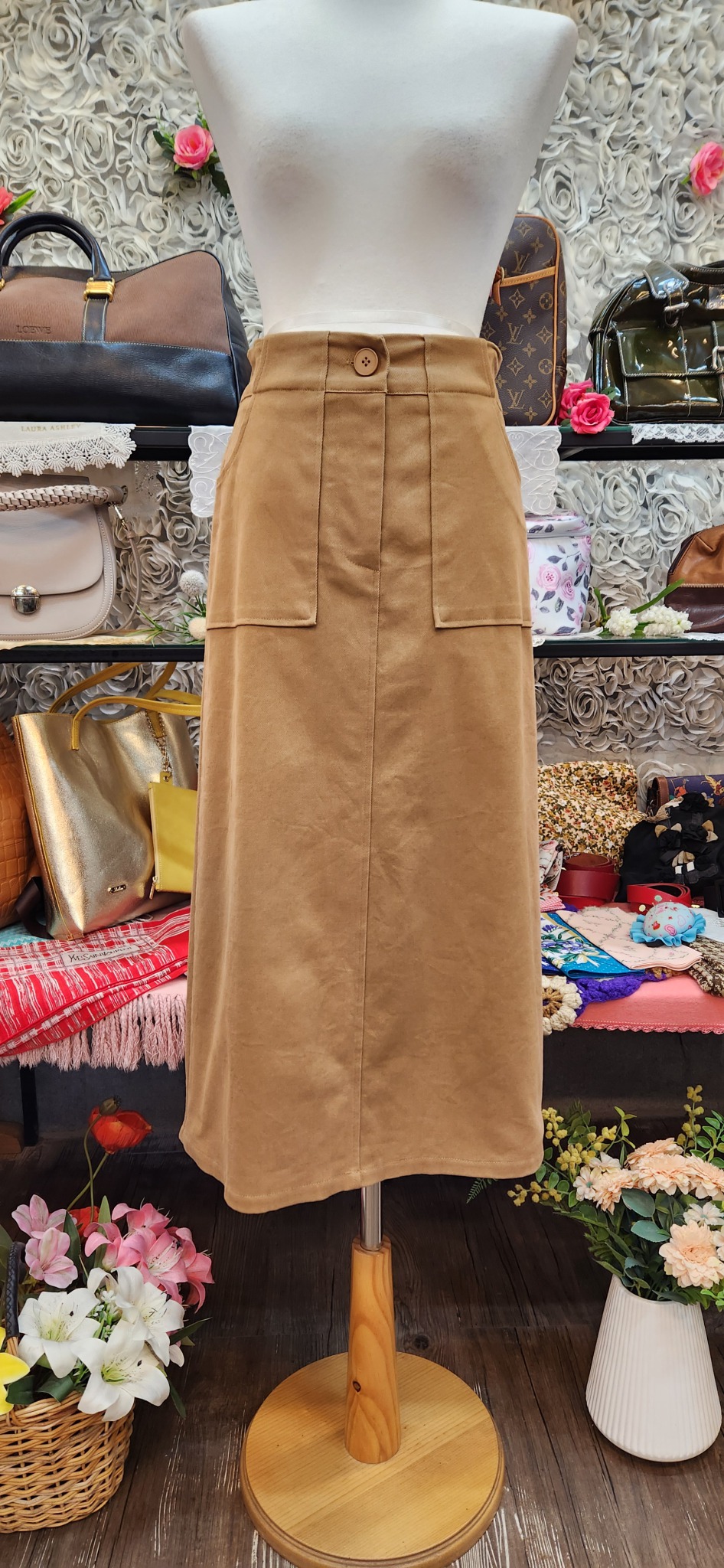 BRONZE BERRY 롱스커트 (55 66)