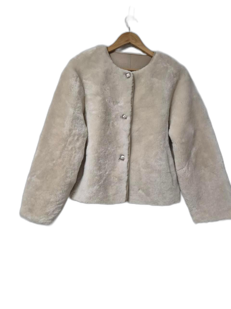 유로 트리오페 리얼 무스탕 자켓