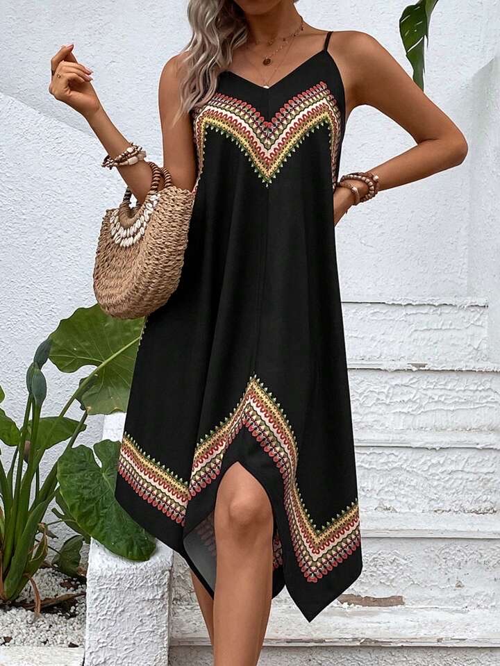 검정 패턴 롱 원피스 판매합니다.