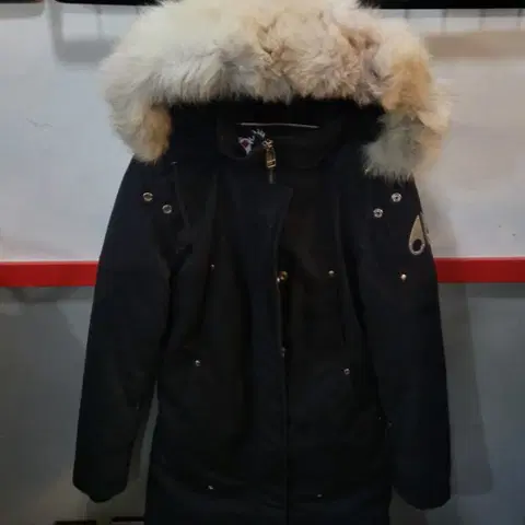 정품 무스너클 스틸링 롱패딩