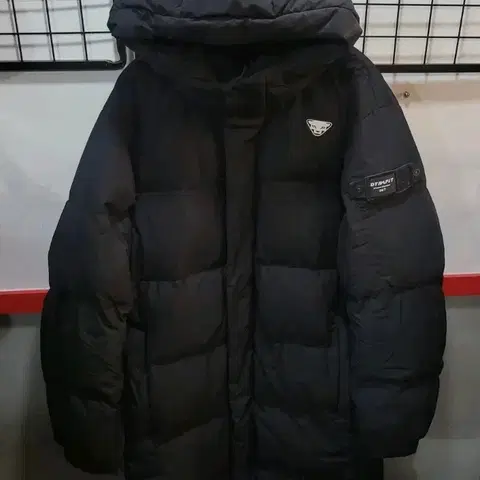정품 다이나핏 덕다운 롱패딩