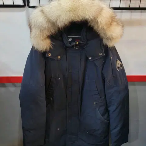 정품 무스너클 스틸링 롱패딩