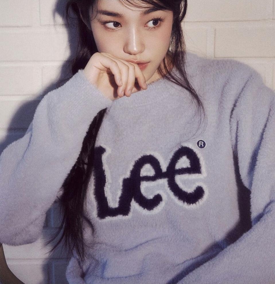 상태최상 95000구입 정품 LEE 앙고라 니트 M