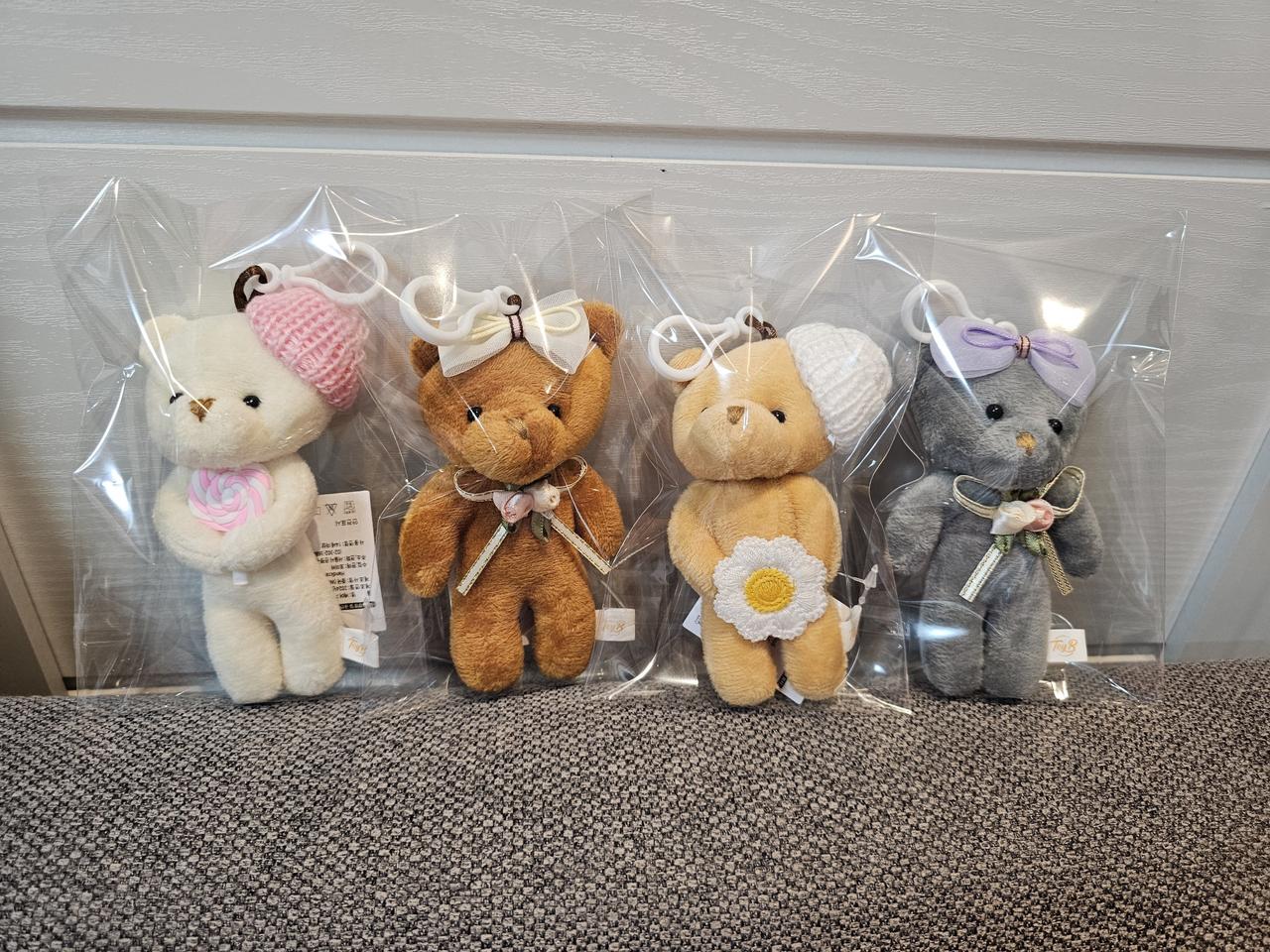 곰 곰돌이 베어 키링 가방고리 인형