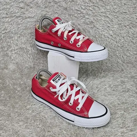 구제짱짱맨 225 컨버스 척테일러 올스타 로우 레드