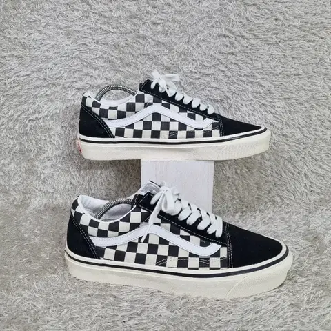 구제짱짱맨 255 반스 올드스쿨 체커보드 스니커즈