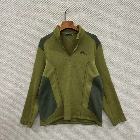 네파 아웃도어 자수로고 반집업 긴팔티 95 D11736