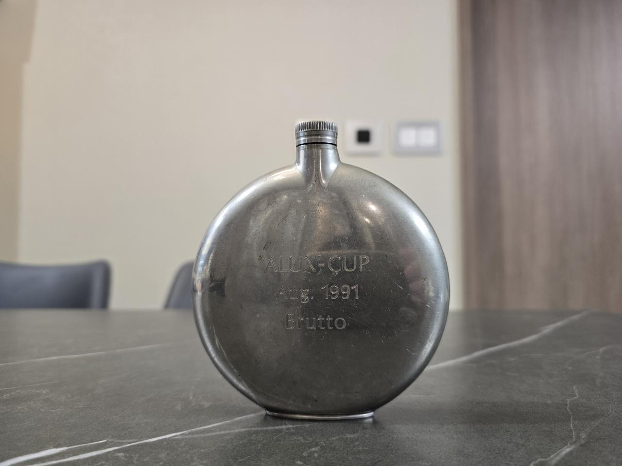 빈티지 프랑스 (Dumanoir Etain) 주석 위스키병