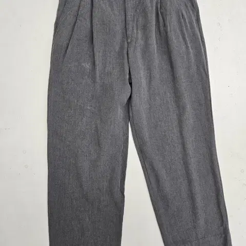 미쏘니 그레이 와이드 바지 슬랙스 정장 바지