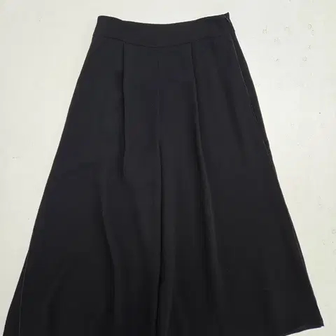 막스마라 블랙 와이드 팬츠