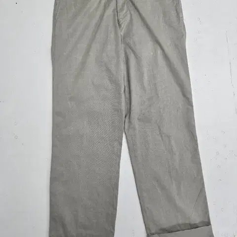 랑방 베이지 롤업 면바지 슬렉스 정장