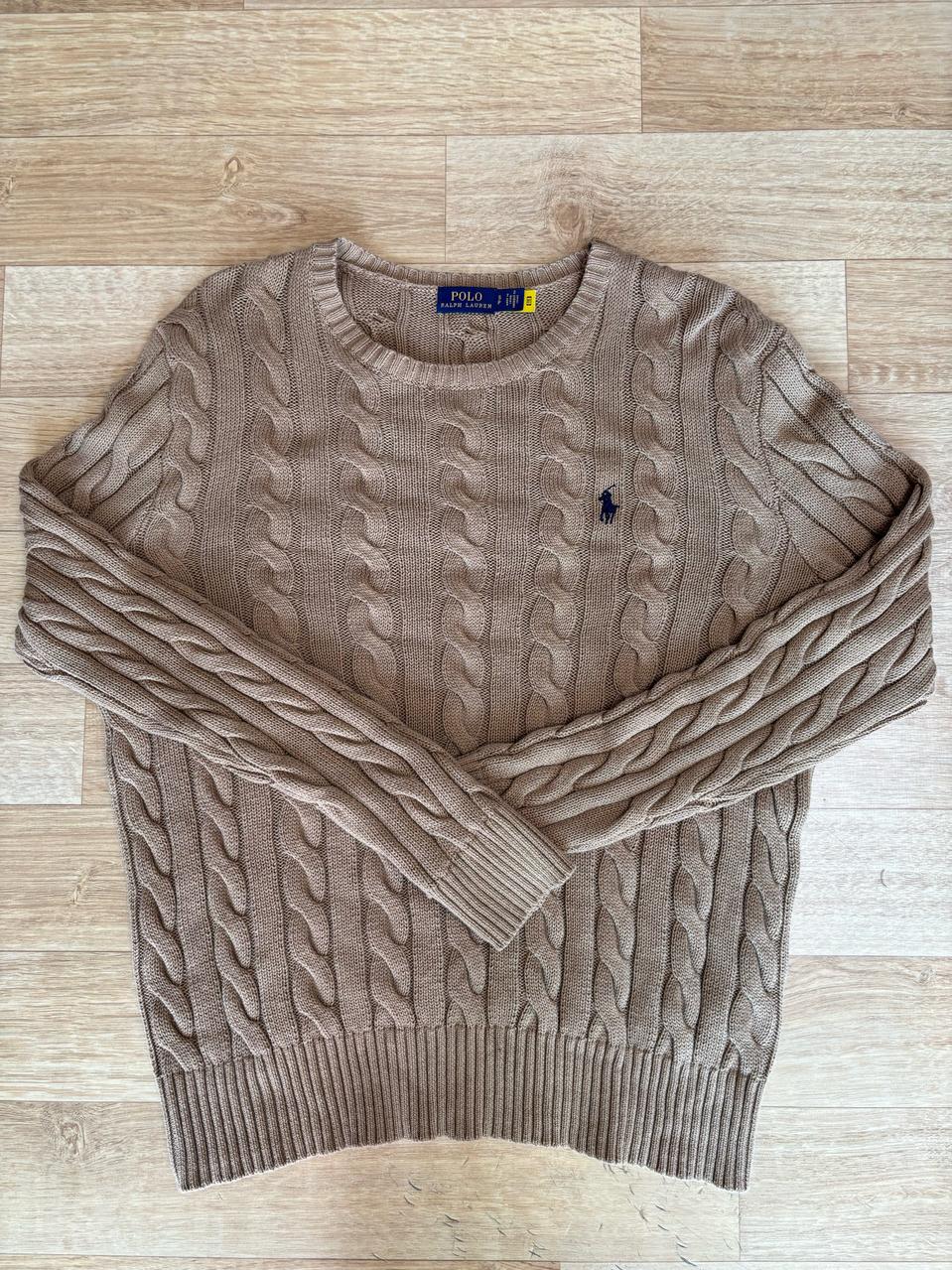 폴로 랄프로렌 브라운 니트
