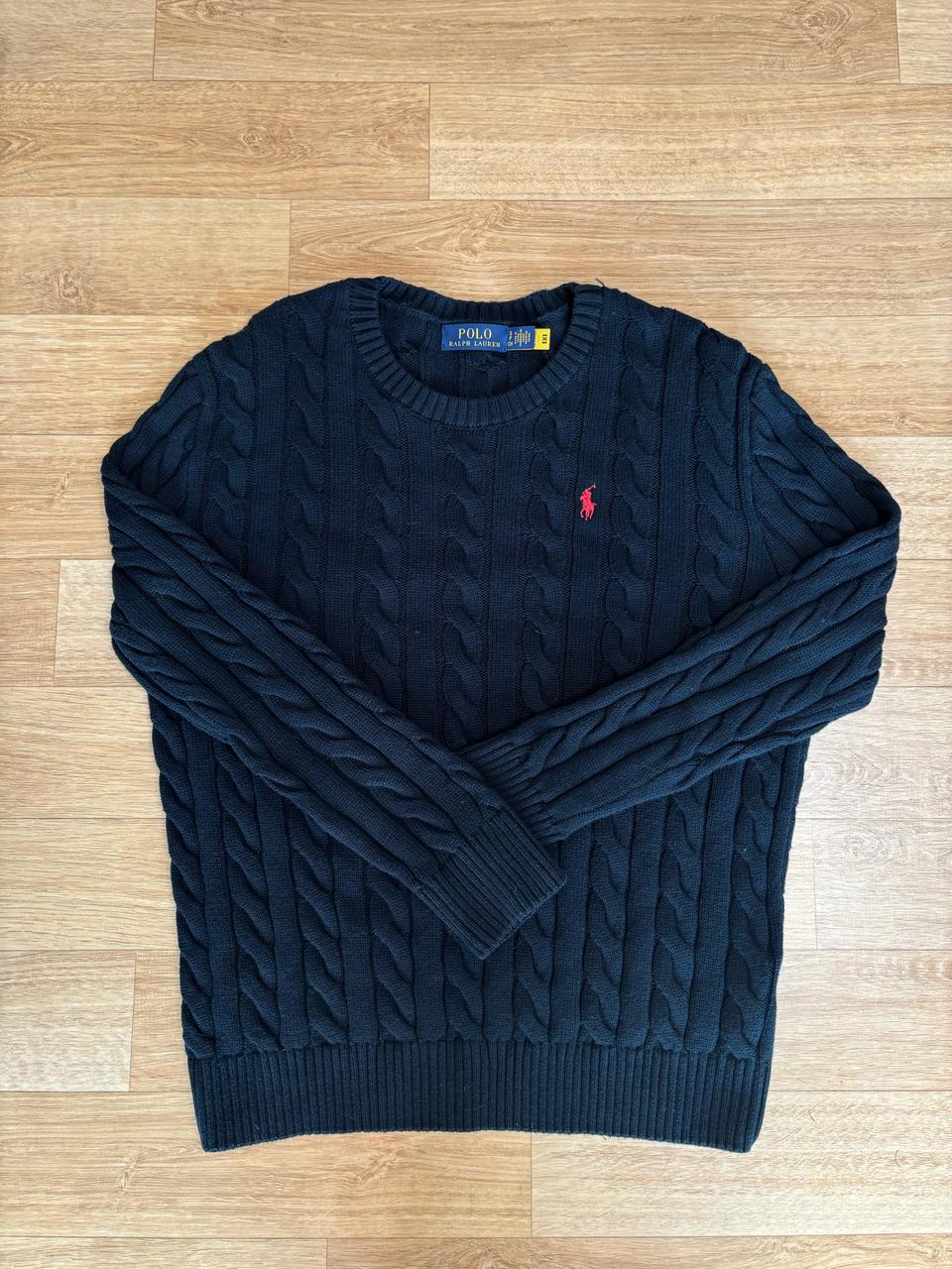 폴로 랄프로렌 니트 블랙