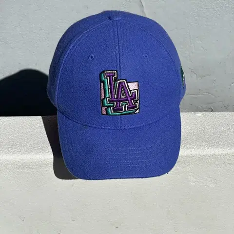 [F] MLB 엠엘비 울 블루 볼캡 모자