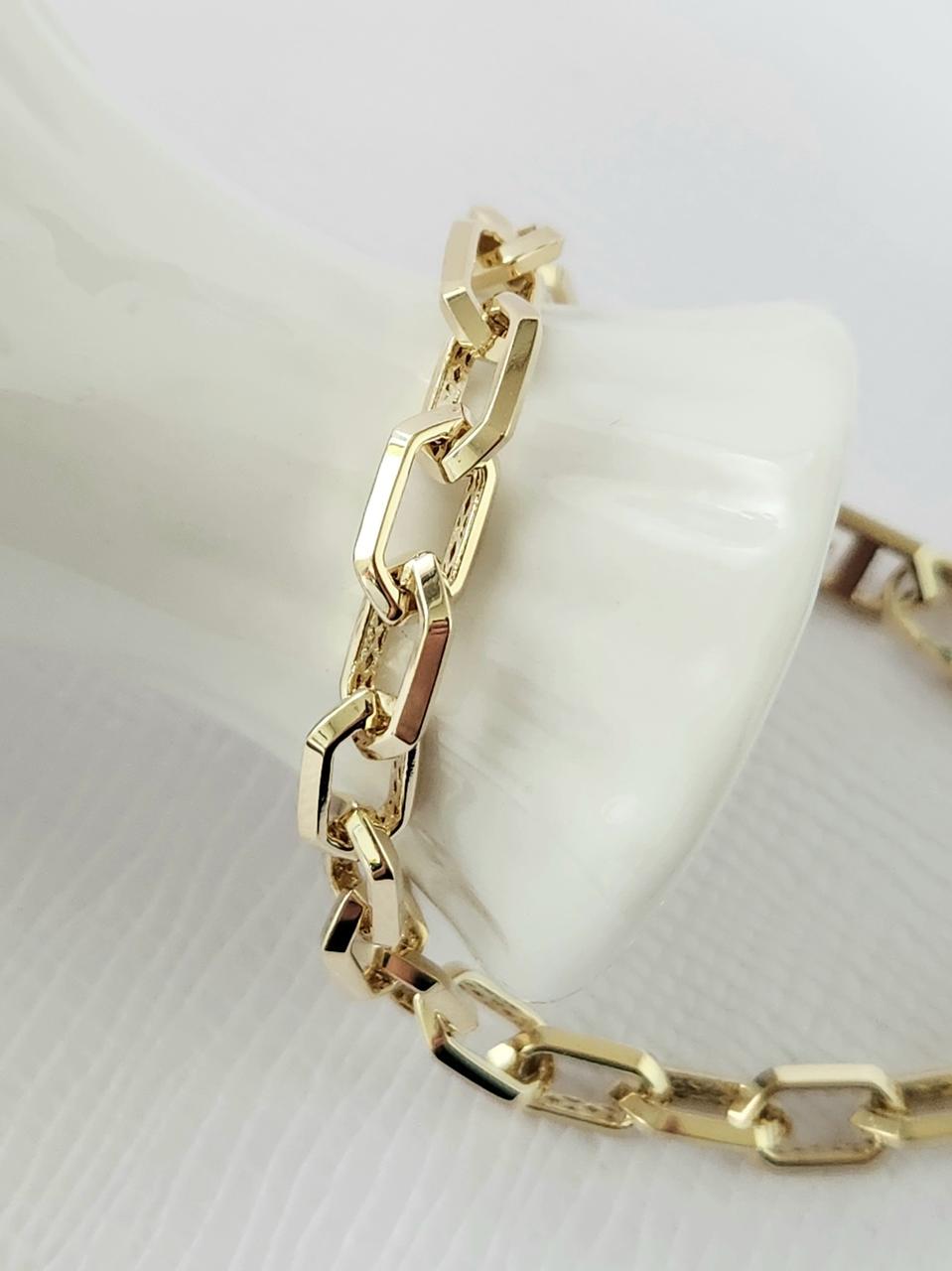 18k.14k.육각 클립체인 7mm 팔찌.목걸이.발찌.새상품