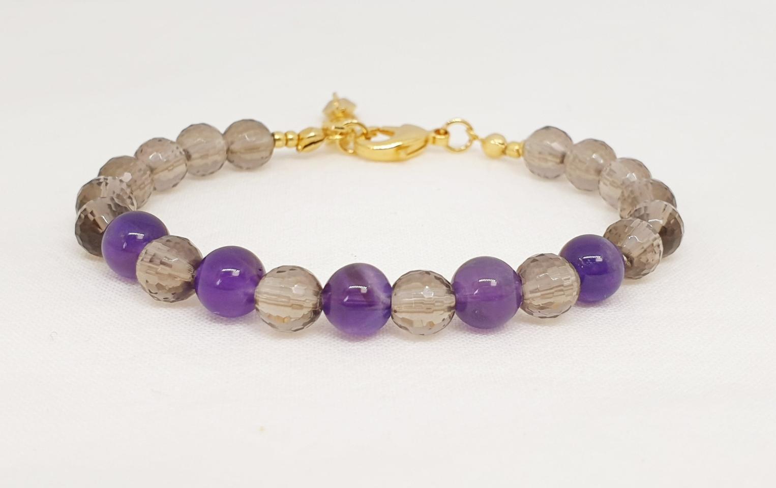 스모키&퍼플 팔찌