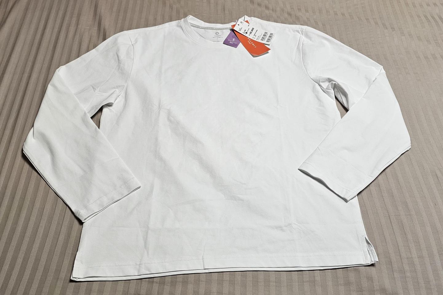 탑텐 발란스 남성 긴팔 기능성 티셔츠 텍달린 새상품