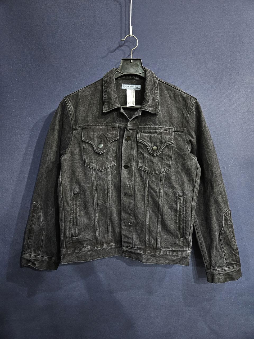 플라스틱 프로덕트 블랙컬러 남성 95 빈티지 데님자켓