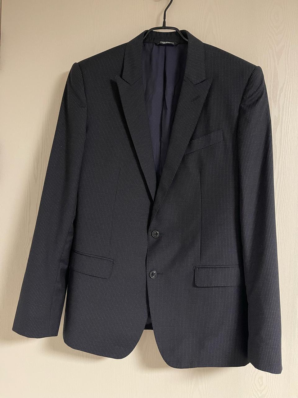 돌체앤가바나 마티니 라인 도트패턴 테일러드 자켓 50R(100)