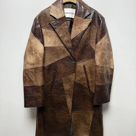 (116) 앤더슨벨 포 우먼 카라 포레도패치 코트