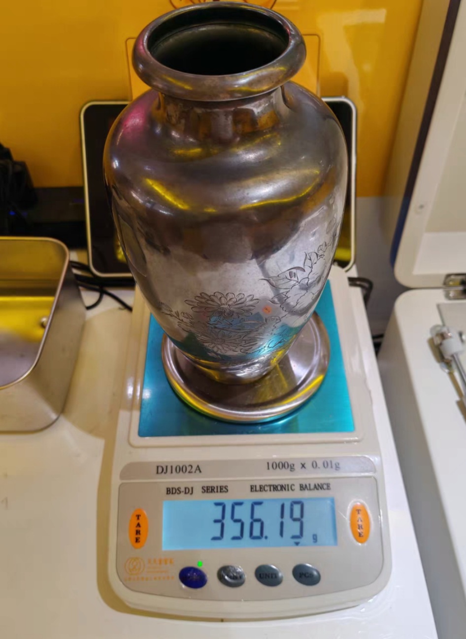 옛날 순은 화병