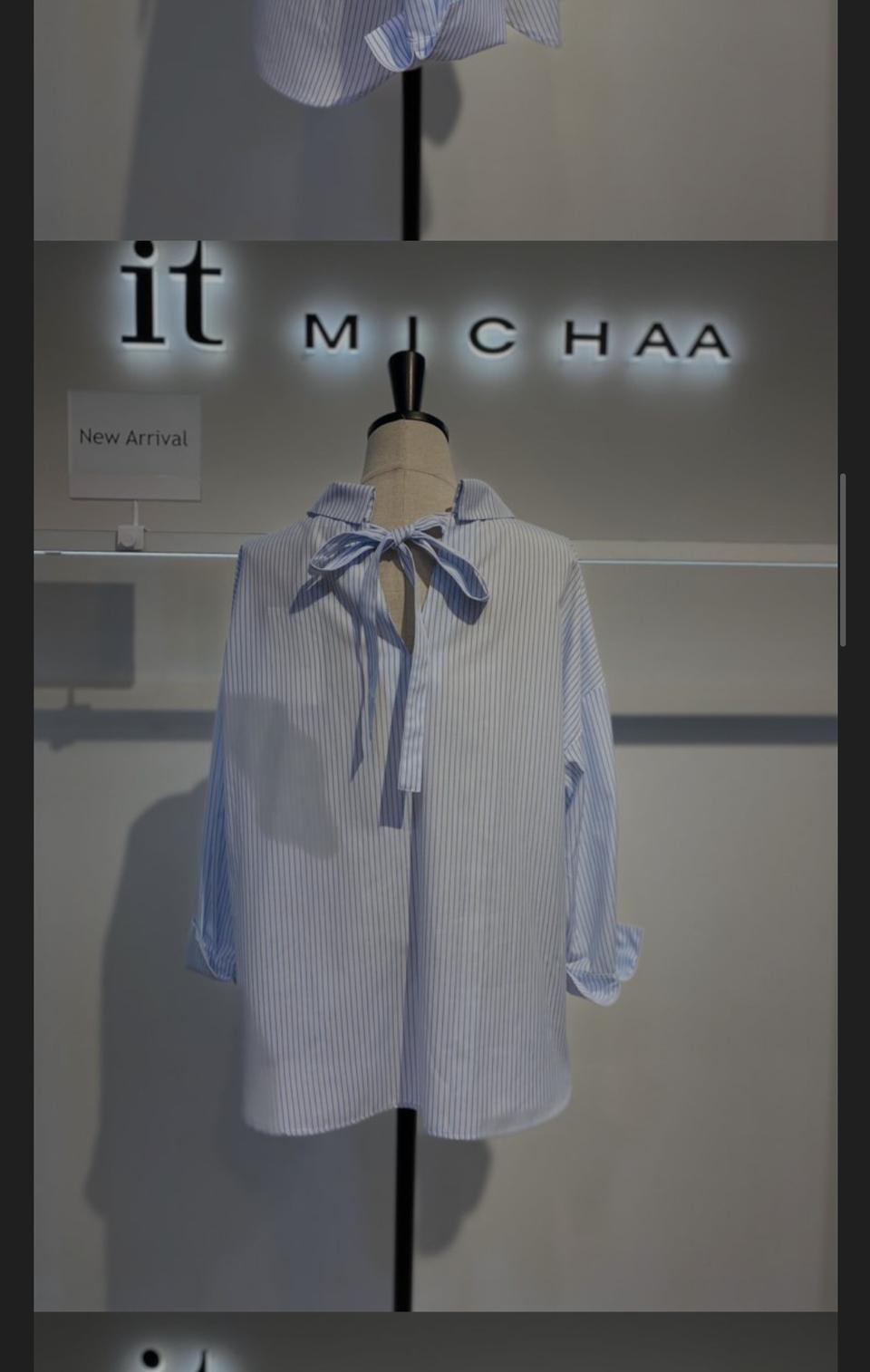 잇미샤 블라우스 자켓 셔츠 남방