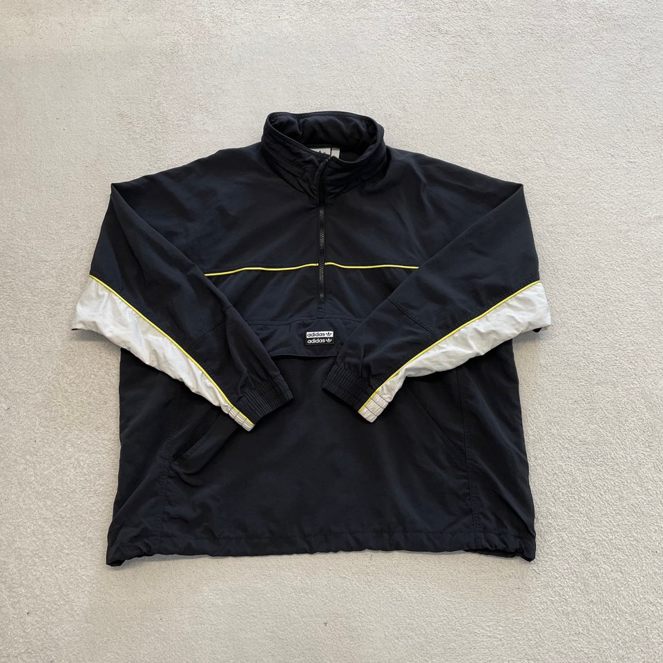 아디다스 백로고 아노락 바람막이 110