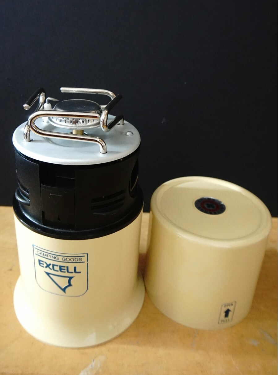 (희귀/골동품/엔틱)excell 엑셀 가스버너 1985년 엔틱 희귀 캠핑