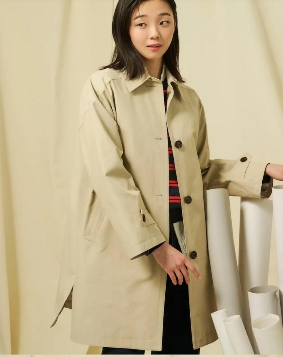 미사용 25SS빈폴 여성 맥코트