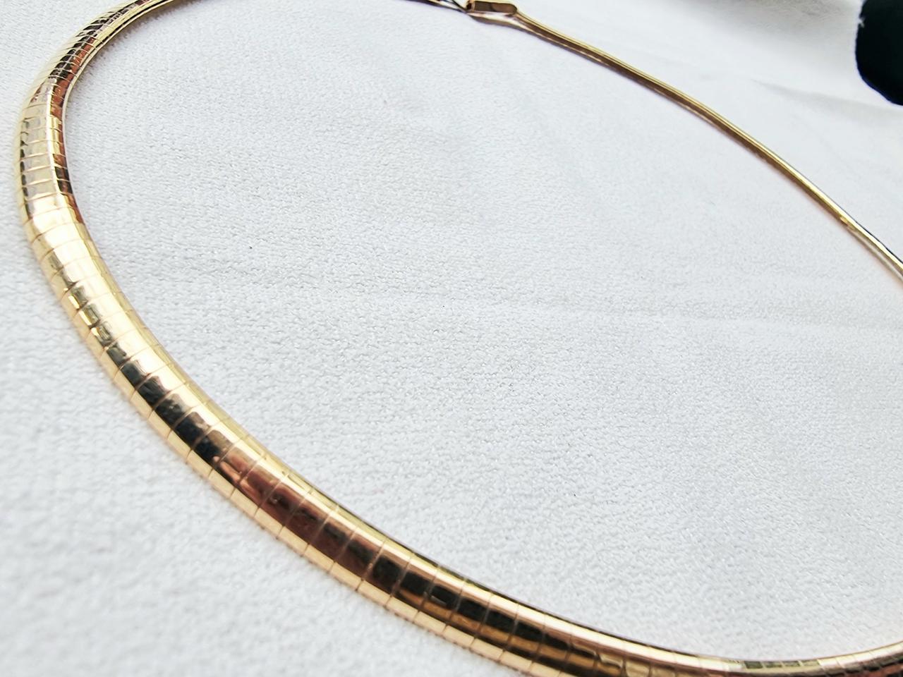 14k  스네이크  목걸이