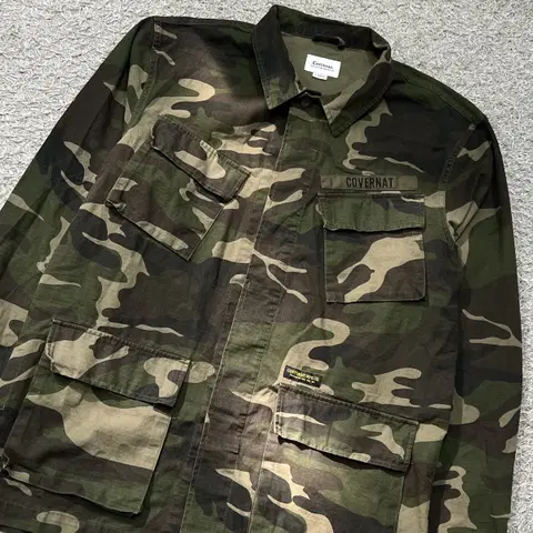 [100]커버낫 카모자켓