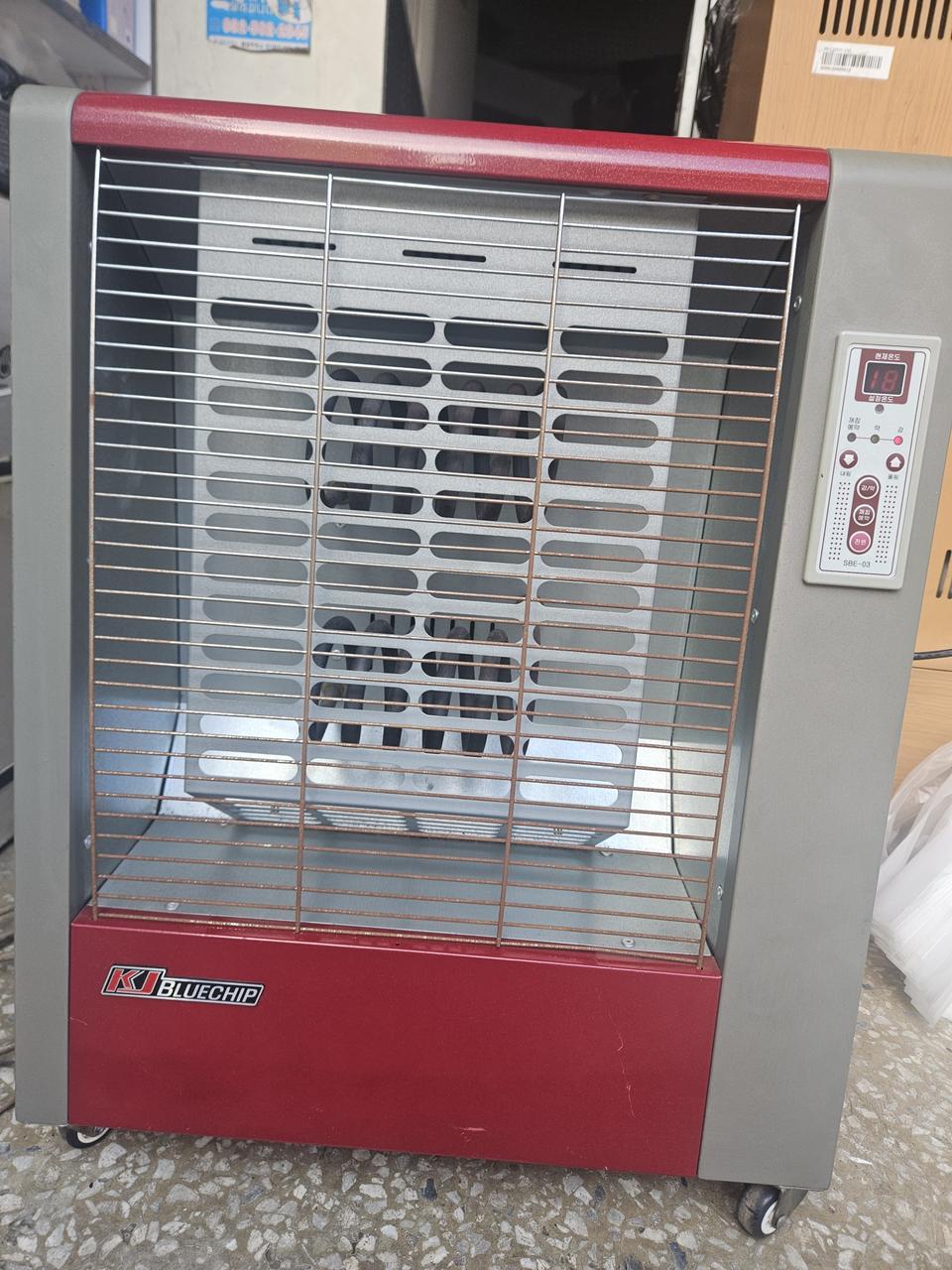 블루칩 전기온풍기 히터난로 열풍기 전기스토브 대형전기난로 3kw