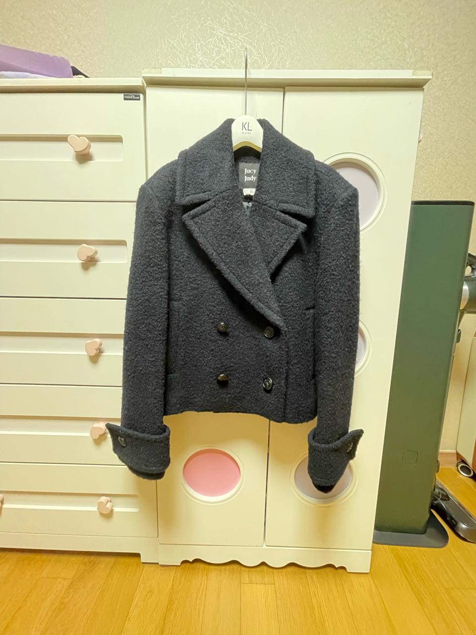 쥬시쥬디 울 자켓(거릐새것)55
