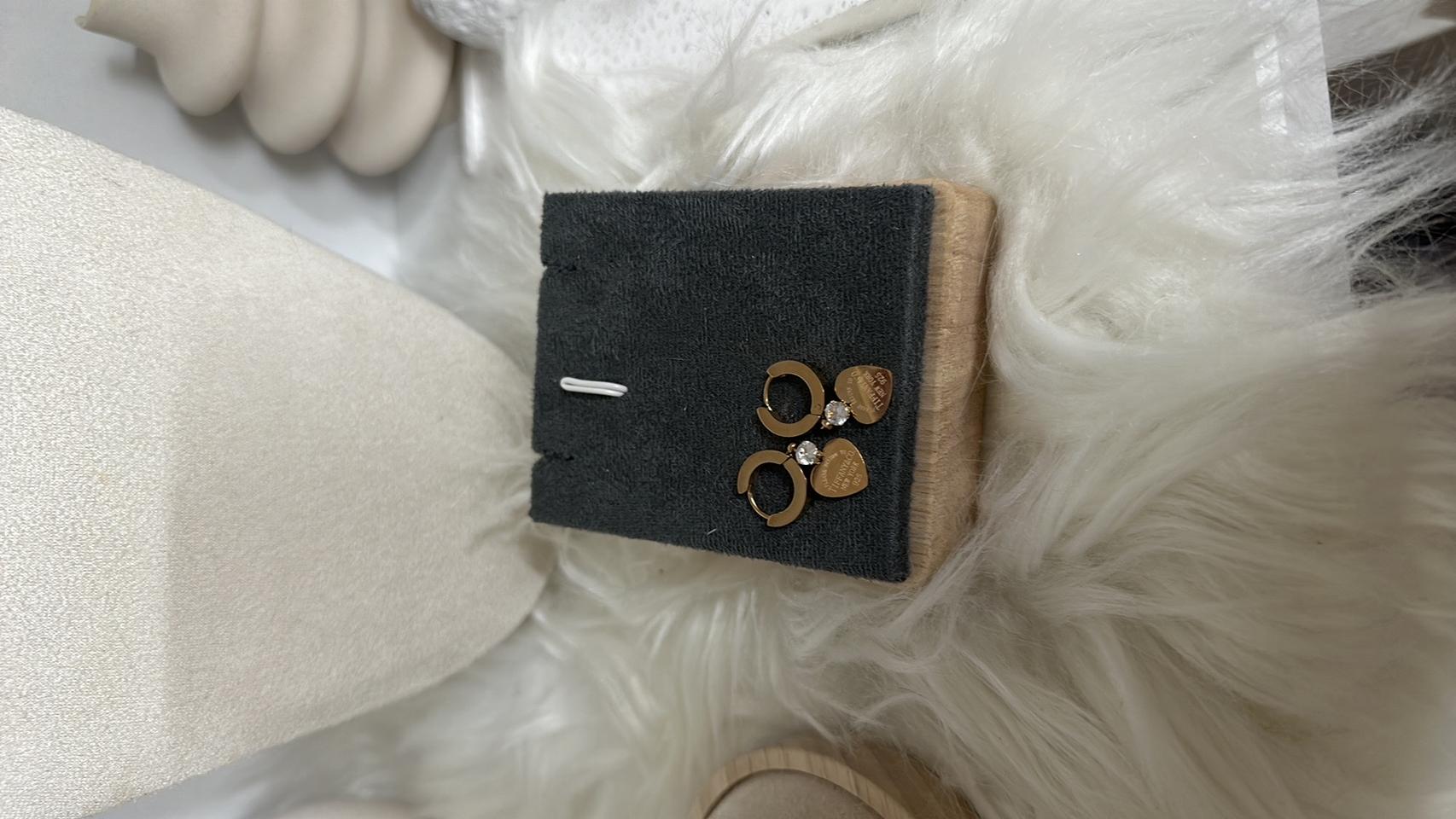 티파니앤코 로골 큐빅 링귀걸이