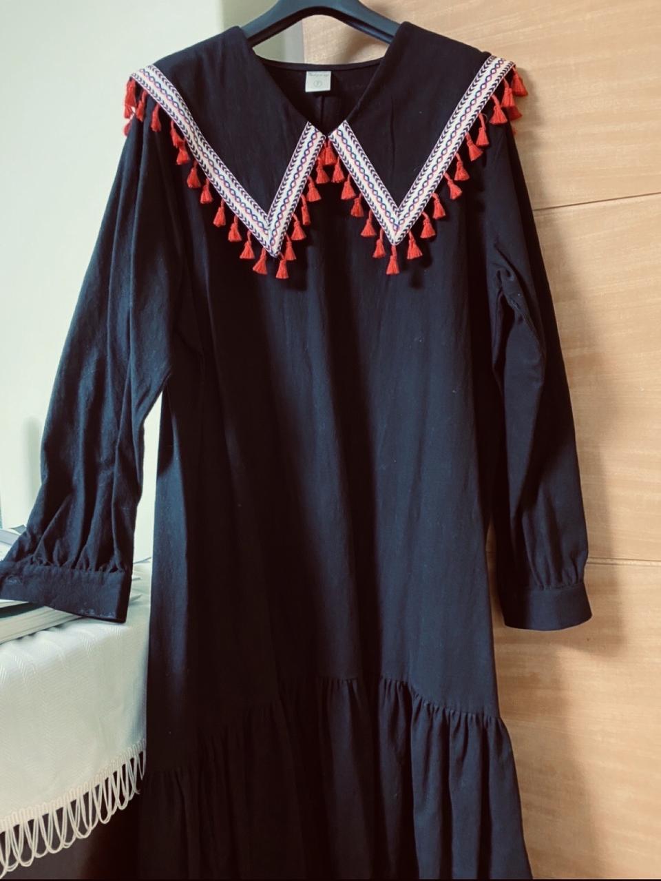 빅사이즈 여성 롱 원피스