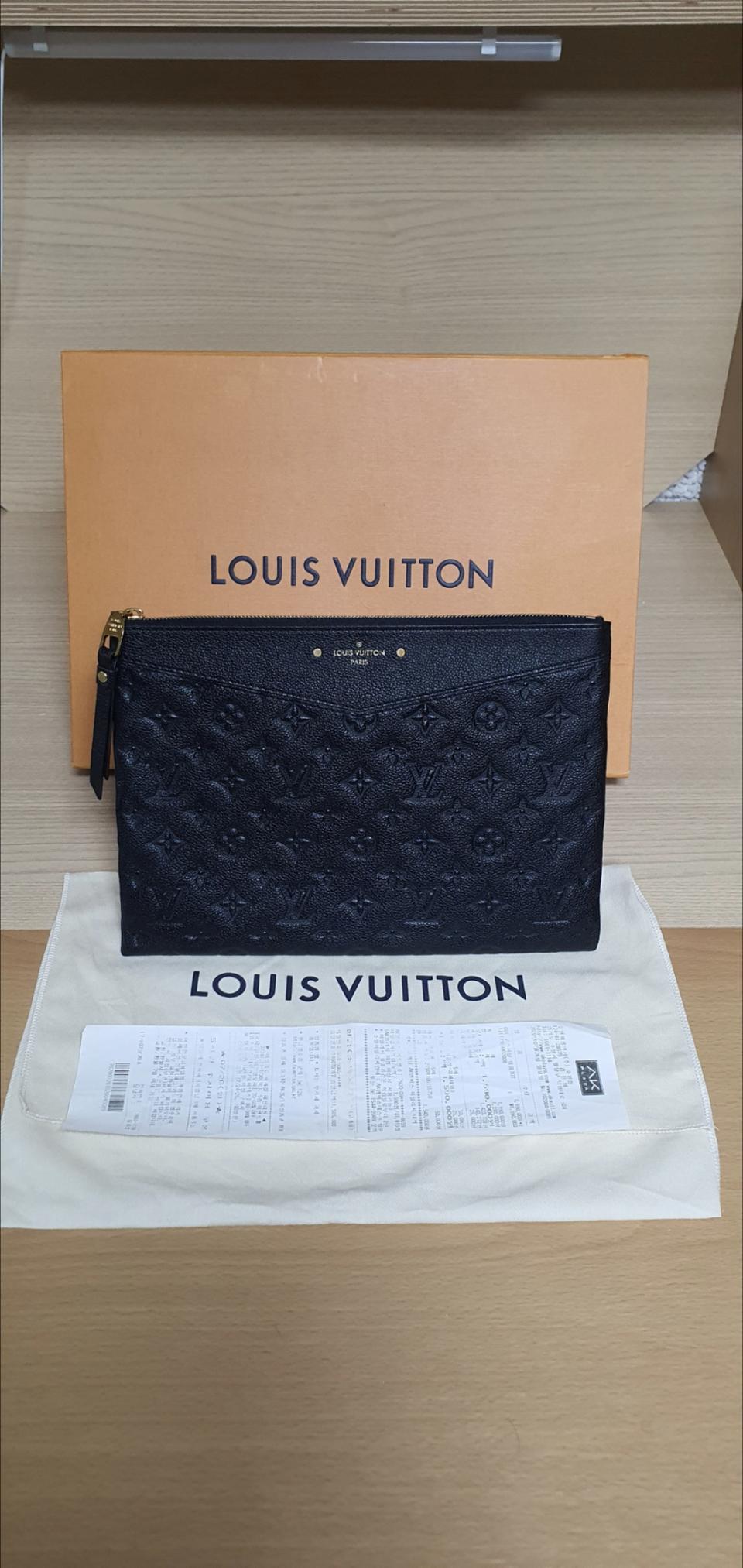 루이비통 앙프렝뜨 클러치/클러치백 정품S급(영수증O)