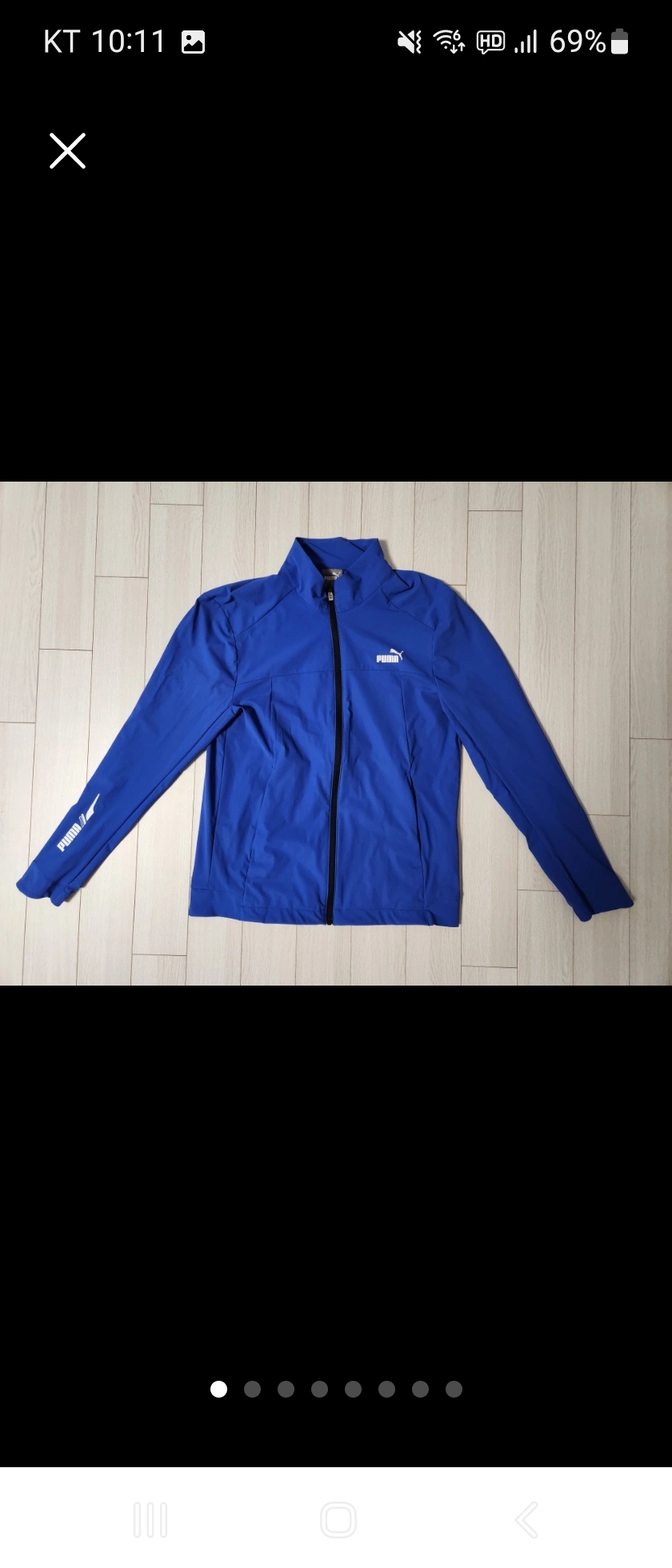 푸마 집업저지 M(새상품급)하자 오염 없이 깨끗해요세탁해뒀어요~!