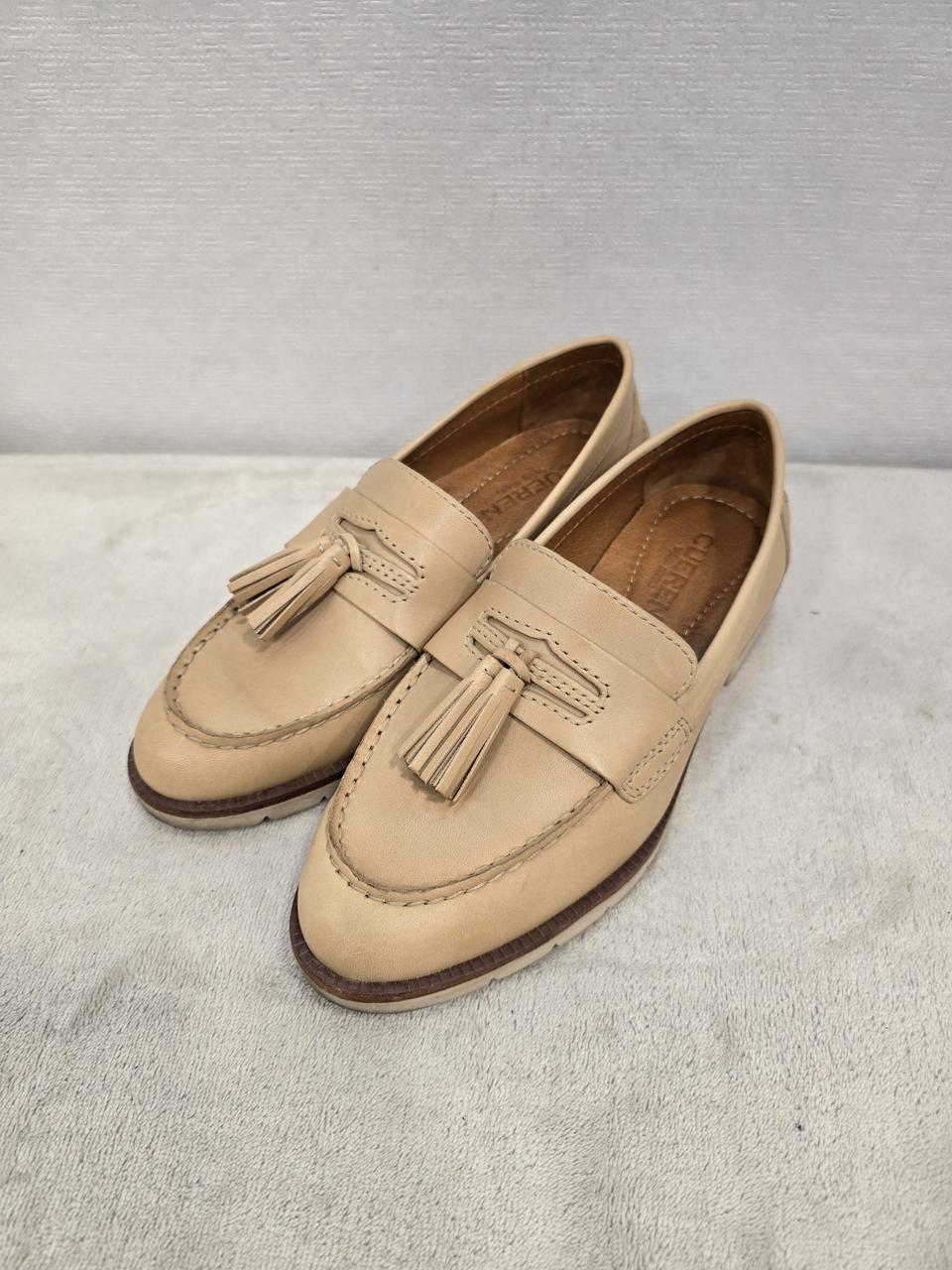 쿠에른 CUEREN  태슬 로퍼 단화 베이지 235