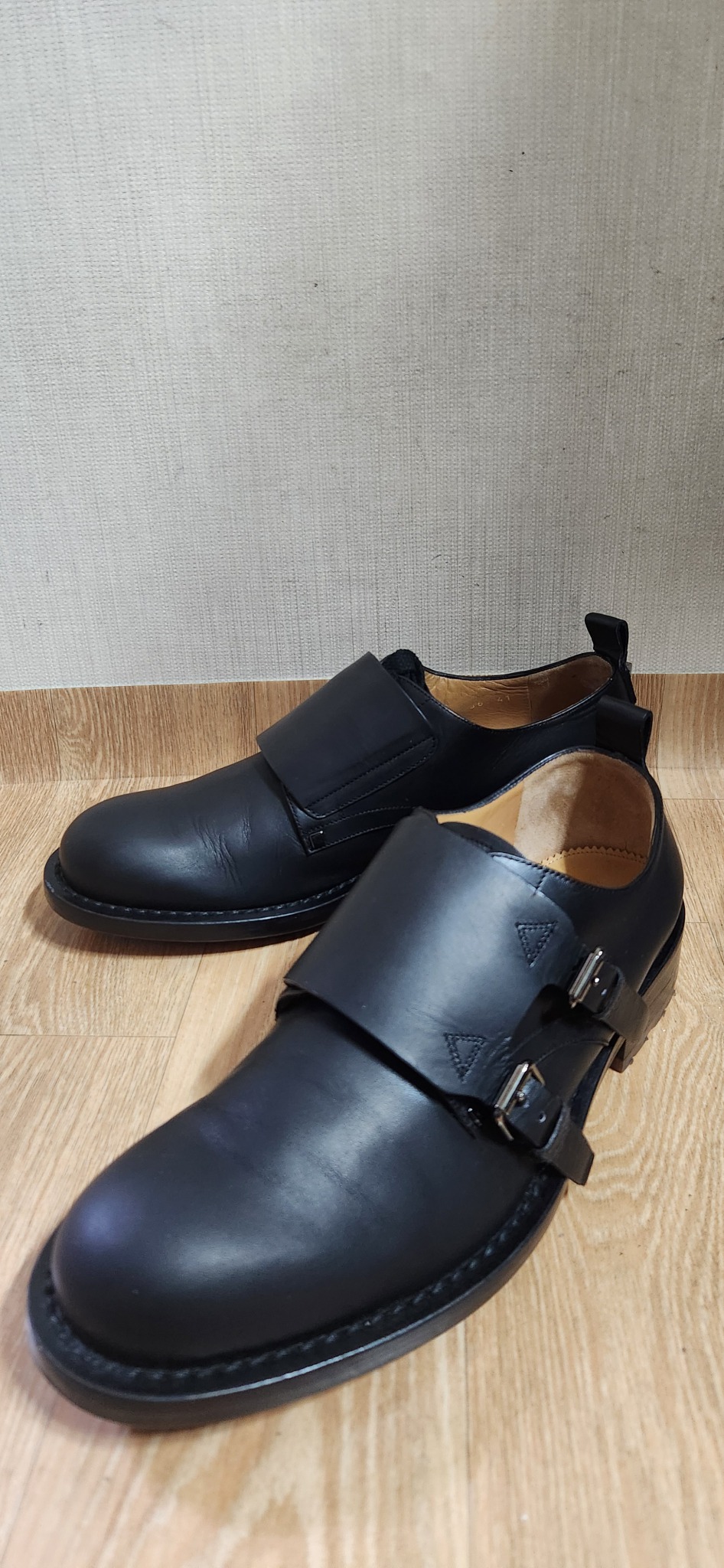 (41/260)발렌티노신발 더블몽크 스트랩  더비슈즈