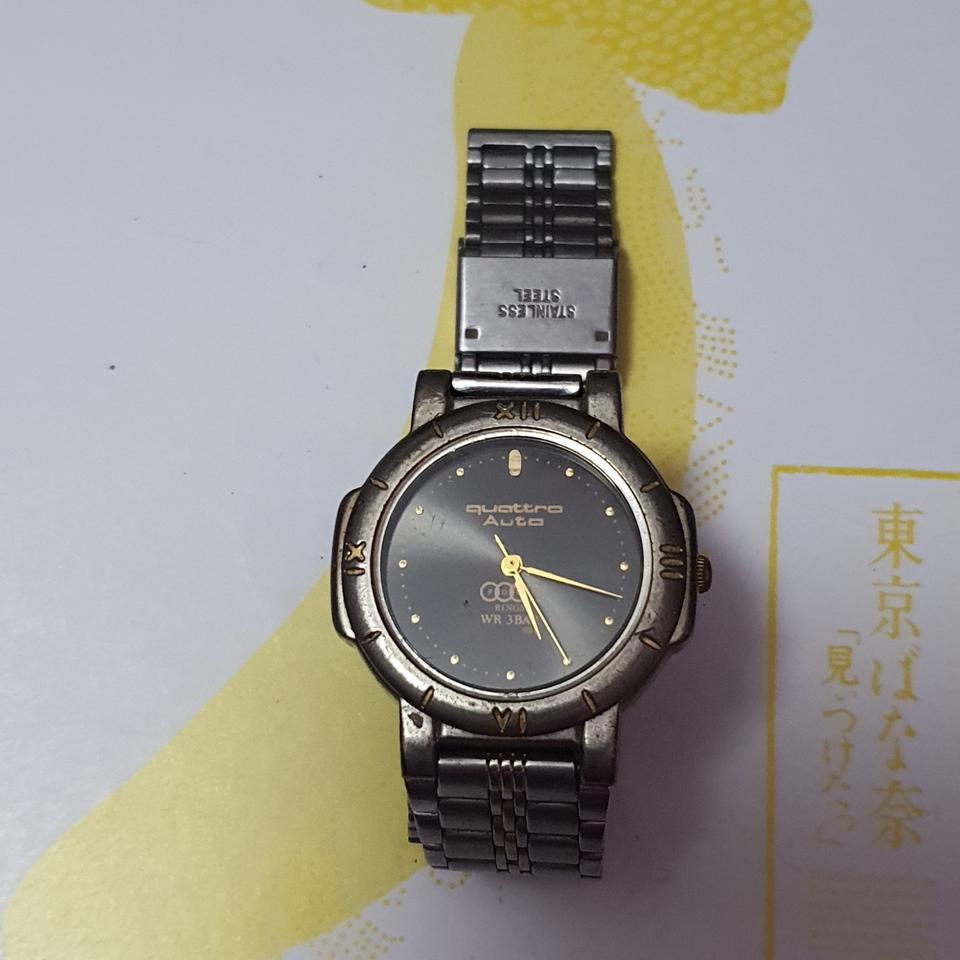 Audi quattro 아우디 콰트로 남성용 시계