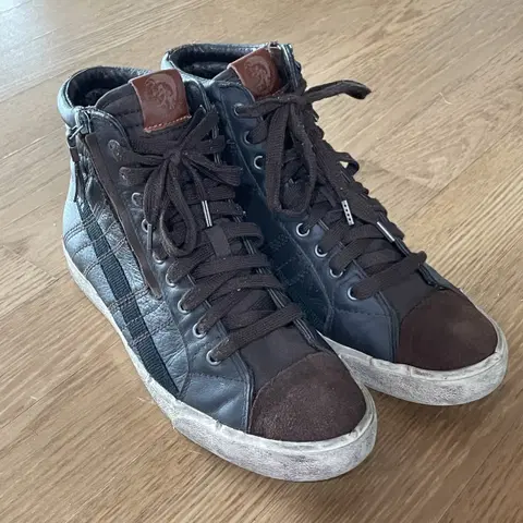 DIESEL 디젤 하이탑 스니커즈 260