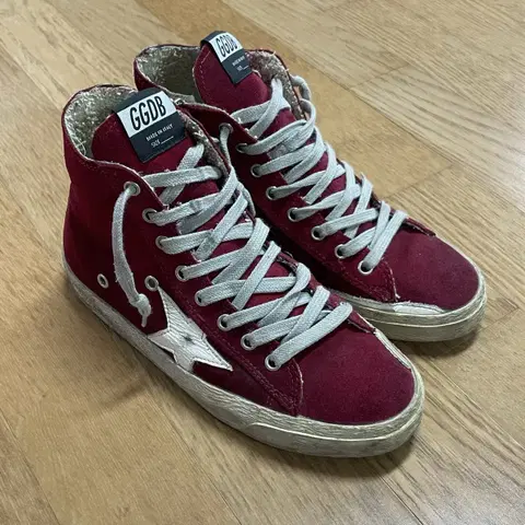 골든구스 프란시 스니커즈 버건디 230-235